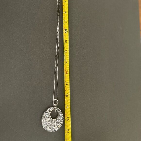 Brighton Trust Your Journey Convertible Necklace Silver-Aqua NWT - Picture 11 of 13